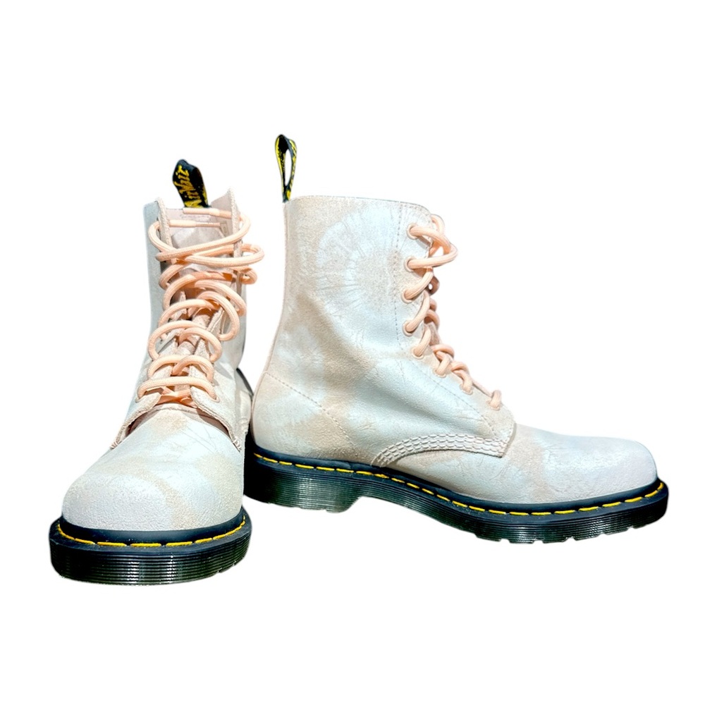 Dr. MARTENS Pascal 1460 Boot size 10 Pink Tie‎ Dye NWOT